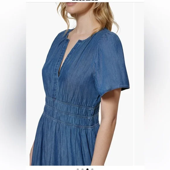 Blue Denim Dress - Picture 9 of 9